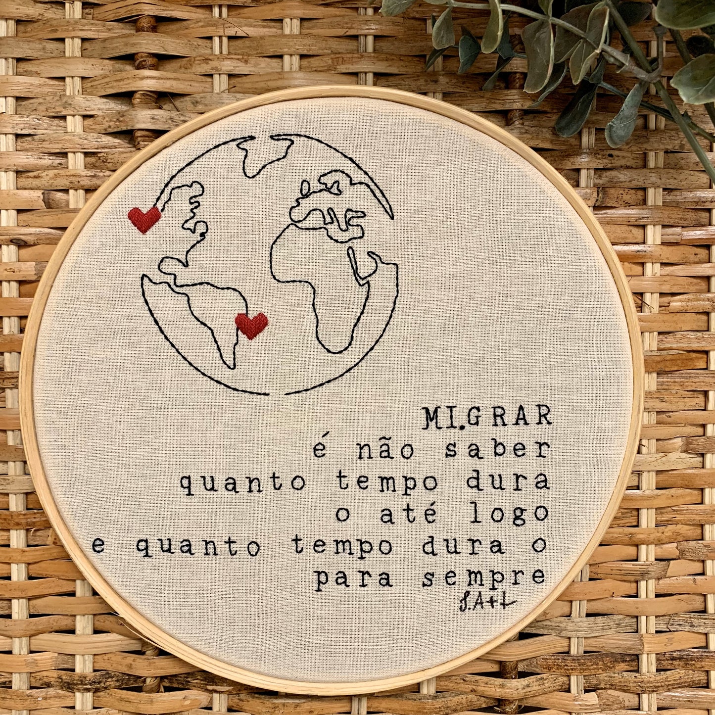 Quadro Moldura Redonda