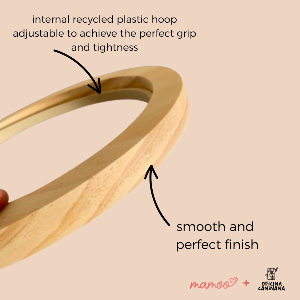 Pine Wood Hoop