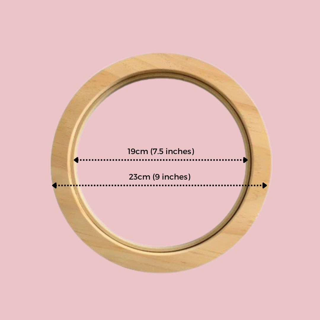 Pine Wood Hoop