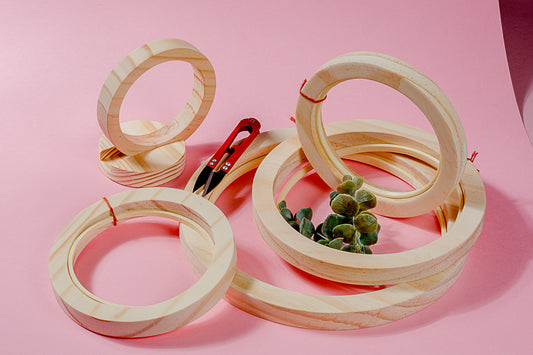 Pine Wood Hoop